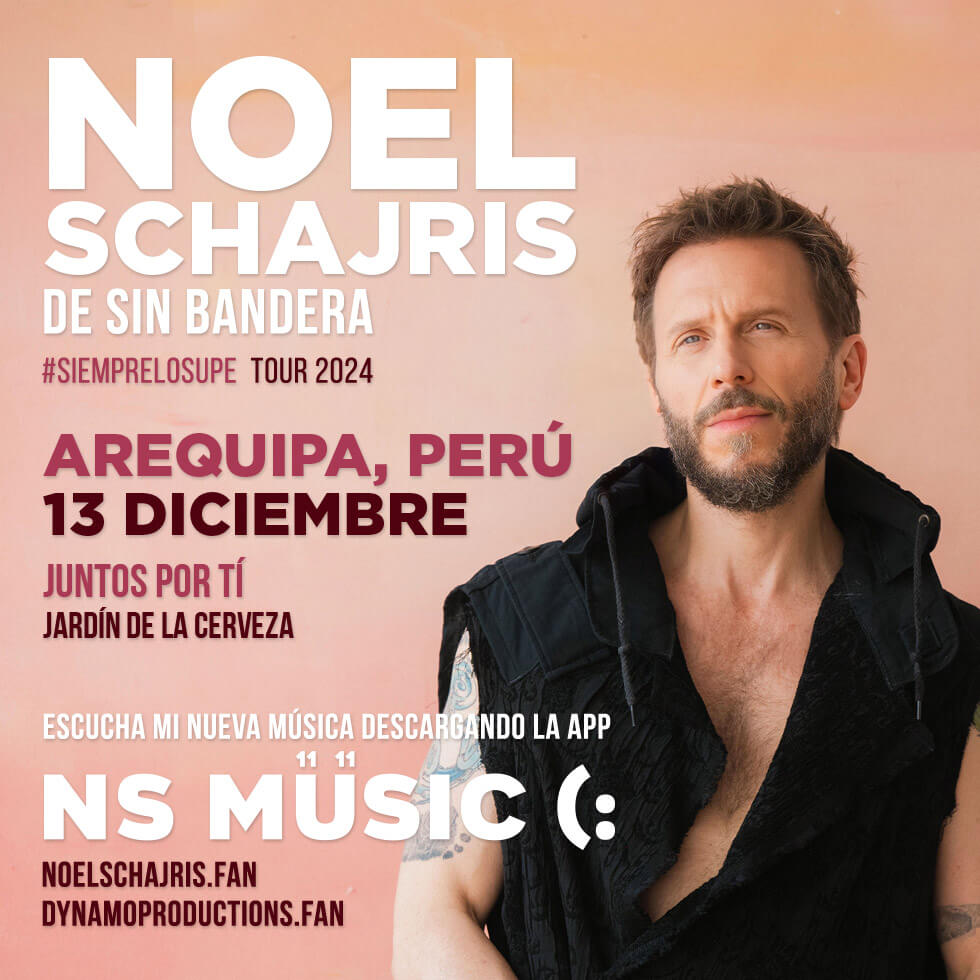 Noel Schajris tour en Perú, Arequipa, Juntos por tí, 13 de diciembre de 2024